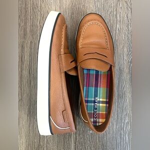 Cole Haan Women’s Brown Leather Loafers